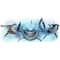 RoomMates Finding Nemo Sharks Peel & Stick Giant Wall Decals